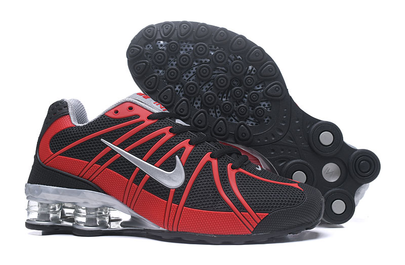 Nike Shox OZ Red Black Silver Shoes